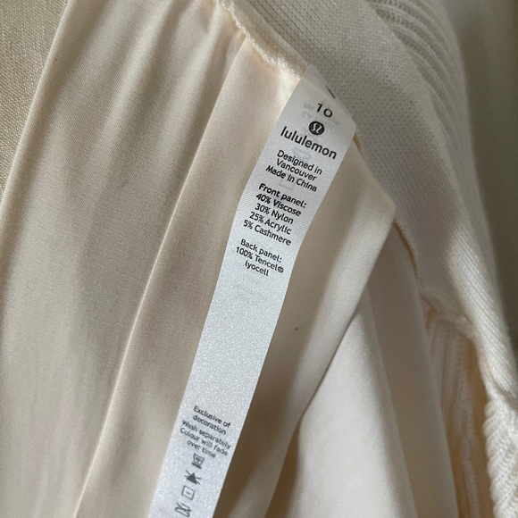 NWT - LULULEMON Still at Ease Sweater Wrap - Picture 11 of 14